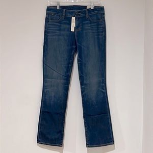 Talbots Women's Straight Leg Jeans - Dark Blue